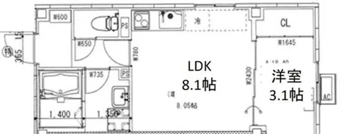 ARCA豊中曽根【3階】の間取り