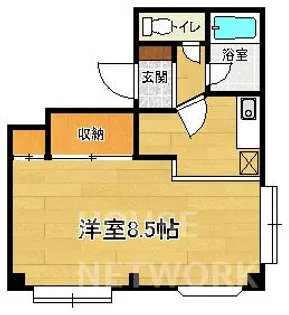 メゾンけやき【2階】の間取り