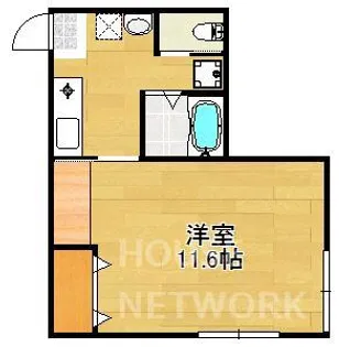ルミノール西陣【101号室】の間取り