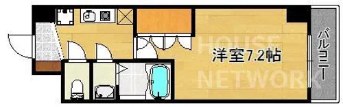 Casa Sollazzo京都西陣【304号室】の間取り