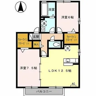 イエローウィン滝ノ水【2階】の間取り