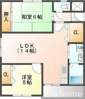 ヴィレーラ【1階】の間取り