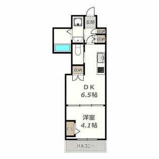 クローバー・グランデ我孫子【1101号室】の間取り