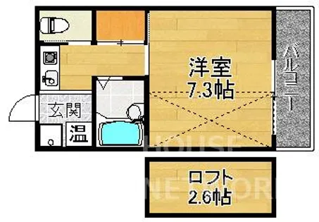 グランツ62【202号室】の間取り