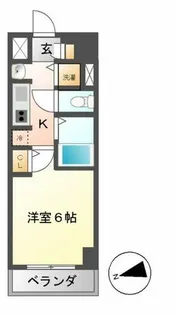 プレサンス鶴舞グリーンパーク【6階】の間取り