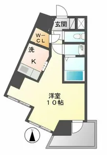 リエス東別院【805号室】の間取り
