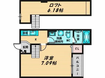 シャルマンコートⅢ【1階】の間取り