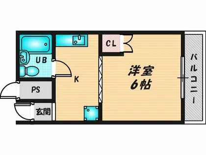 レジデンスやまびこ【3階】の間取り