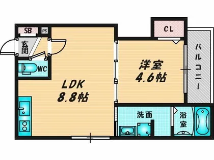 カーサベルデ【3階】の間取り