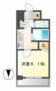 1Rの間取り画像