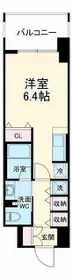 アーバネックス北浜【6階】の間取り