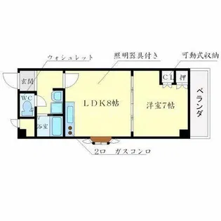 ドエルパークサイド【3階】の間取り