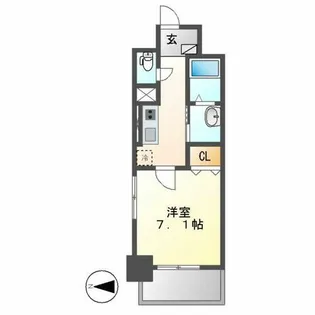 サクシード大曽根【302号室】の間取り