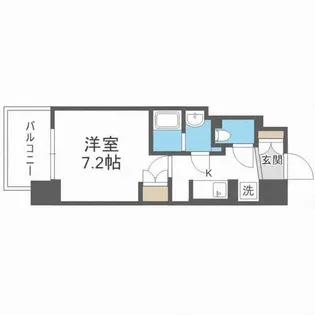 BPRレジデンス新梅田【3階】の間取り