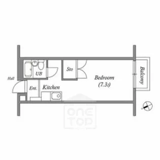 ヴィラ・ソレイユ【2階】の間取り