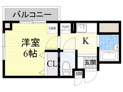 Satsuma-7マンション【2階】の間取り