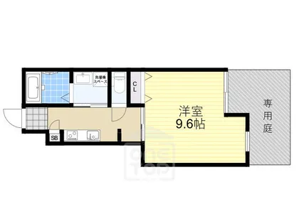 リヴィエール南別府【1階】の間取り