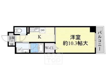 ニューサンライズ南春日丘【1階】の間取り