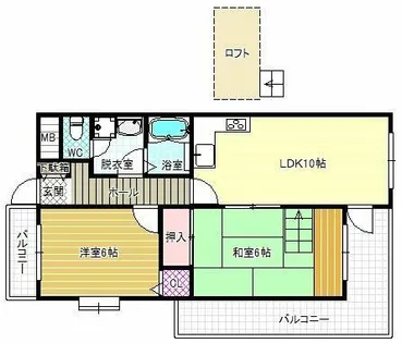 ルミエール【3階】の間取り