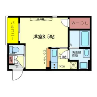 サイプレス加美Ⅱ【2階】の間取り