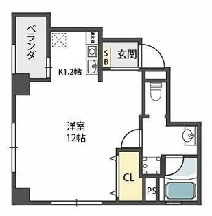 オルグ上町【7階】の間取り