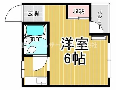 メゾンドロイヤルⅠ【202号室】の間取り