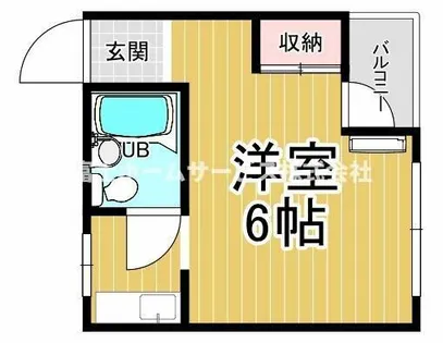 メゾンドロイヤルⅠ【402号室】の間取り