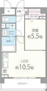 ノーヴァ千里丘【2階】の間取り