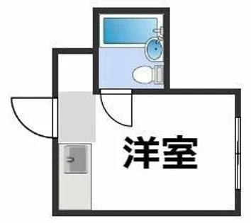 昭和グランドハイツ森之宮【6階】の間取り