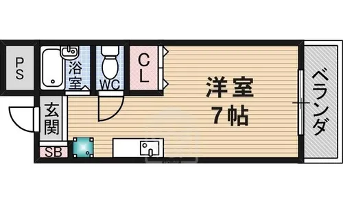 シビリアンプラザ【4階】の間取り