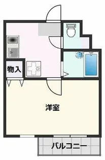 HILL TOP千里山【3階】の間取り