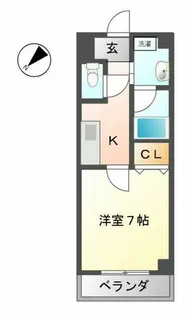 ガレリアM千代田【2階】の間取り