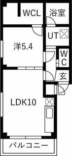 カーサフェリーチェ【3階】の間取り