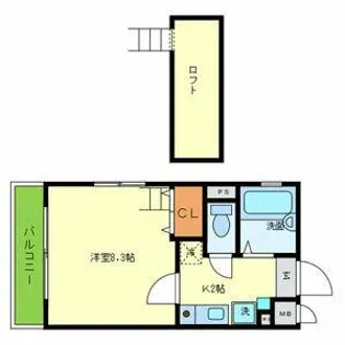 アルカサールYOSHITANI弐番館【3階】の間取り