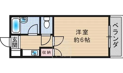 ハイツピジョン【2階】の間取り