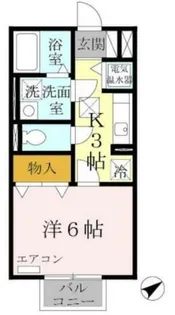 エクセルコート【1階】の間取り