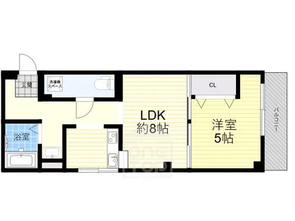 山崎第3マンション【2階】の間取り