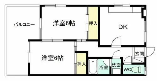 Zion BLDG【3FN号室】の間取り