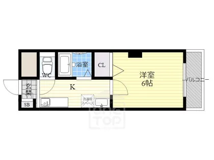 イーズ南春日丘【1階】の間取り