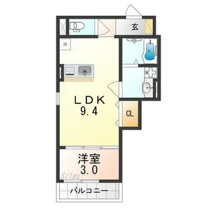 大阪府高石市西取石1丁目【アパート】の間取り