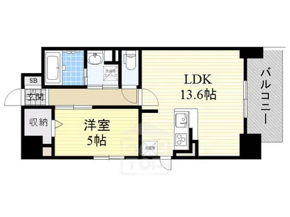 エターナ千里丘【10階】の間取り