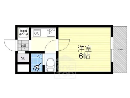 ジョイフル富田【1階】の間取り