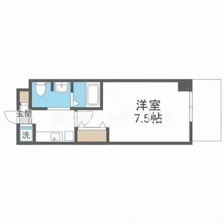 ラクラス福島野田【2階】の間取り