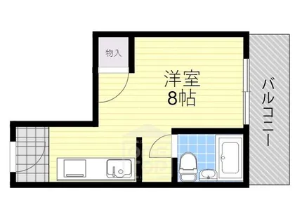 レジデンス茨木【3階】の間取り