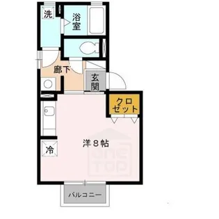 テラーウエスト新芦屋【2階】の間取り