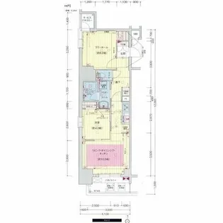 プレサンスTHE久屋大通レジェンド【4階】の間取り