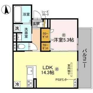 ラフィーネ丹波橋【3階】の間取り