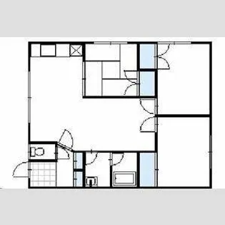 メゾンリバージ【I号室】の間取り