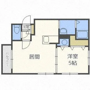 モルティーニN20【105号室】の間取り