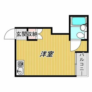 シャトー杉本パートII【4階】の間取り